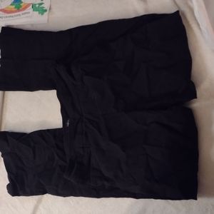 Women's size medium black dress pants-0566